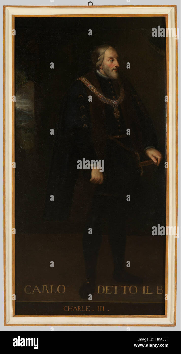 Ritratto di Carlo III - Google Art Project Banque D'Images