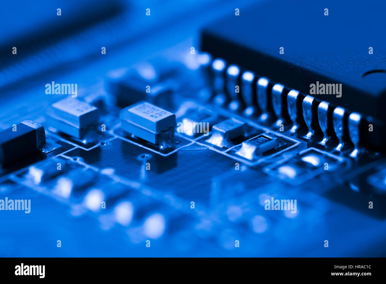 Carte de circuits électroniques Banque D'Images