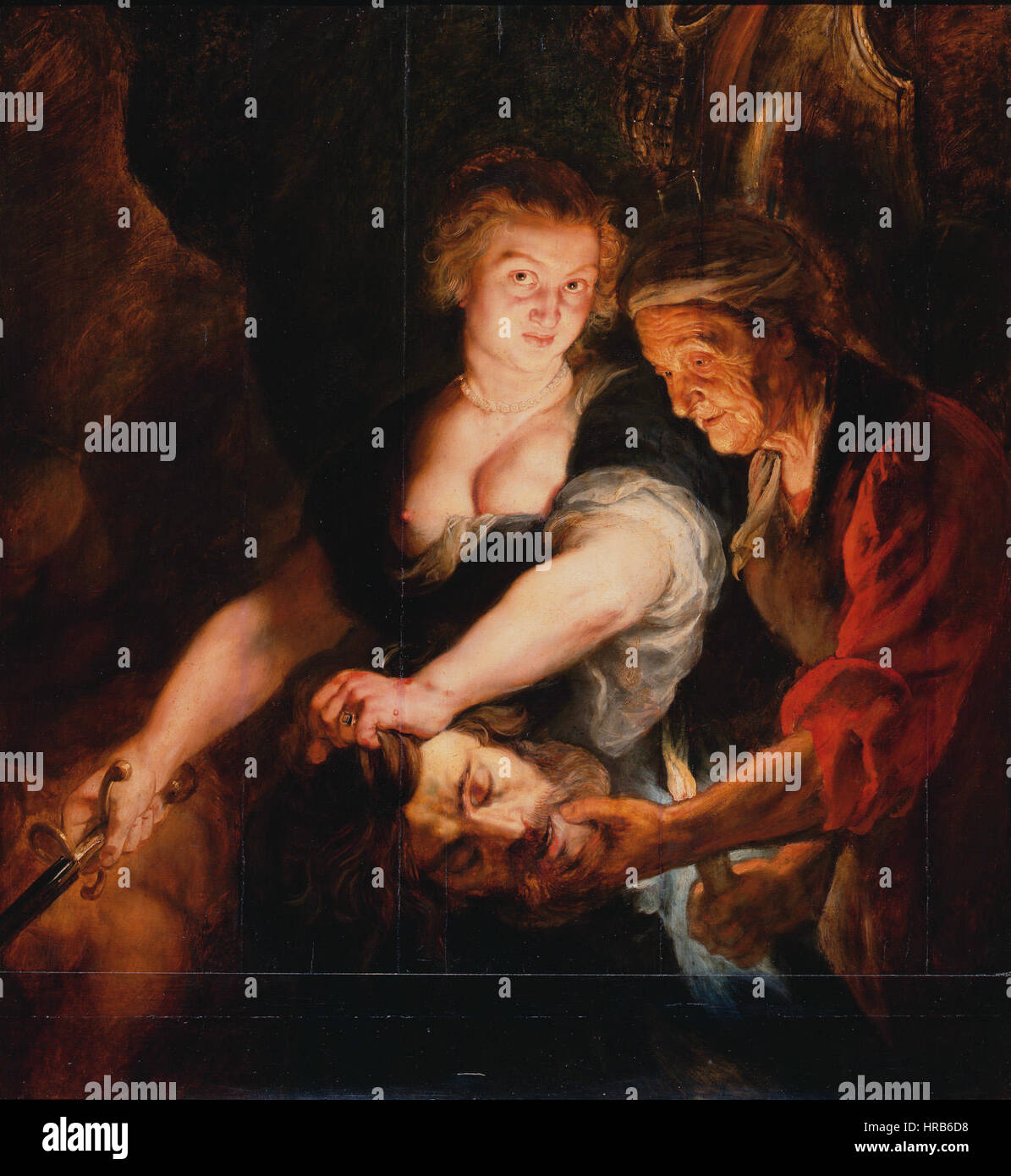 Peter Paul Rubens - Judith avec la tête d'Holopherne - WGA20269 Banque D'Images