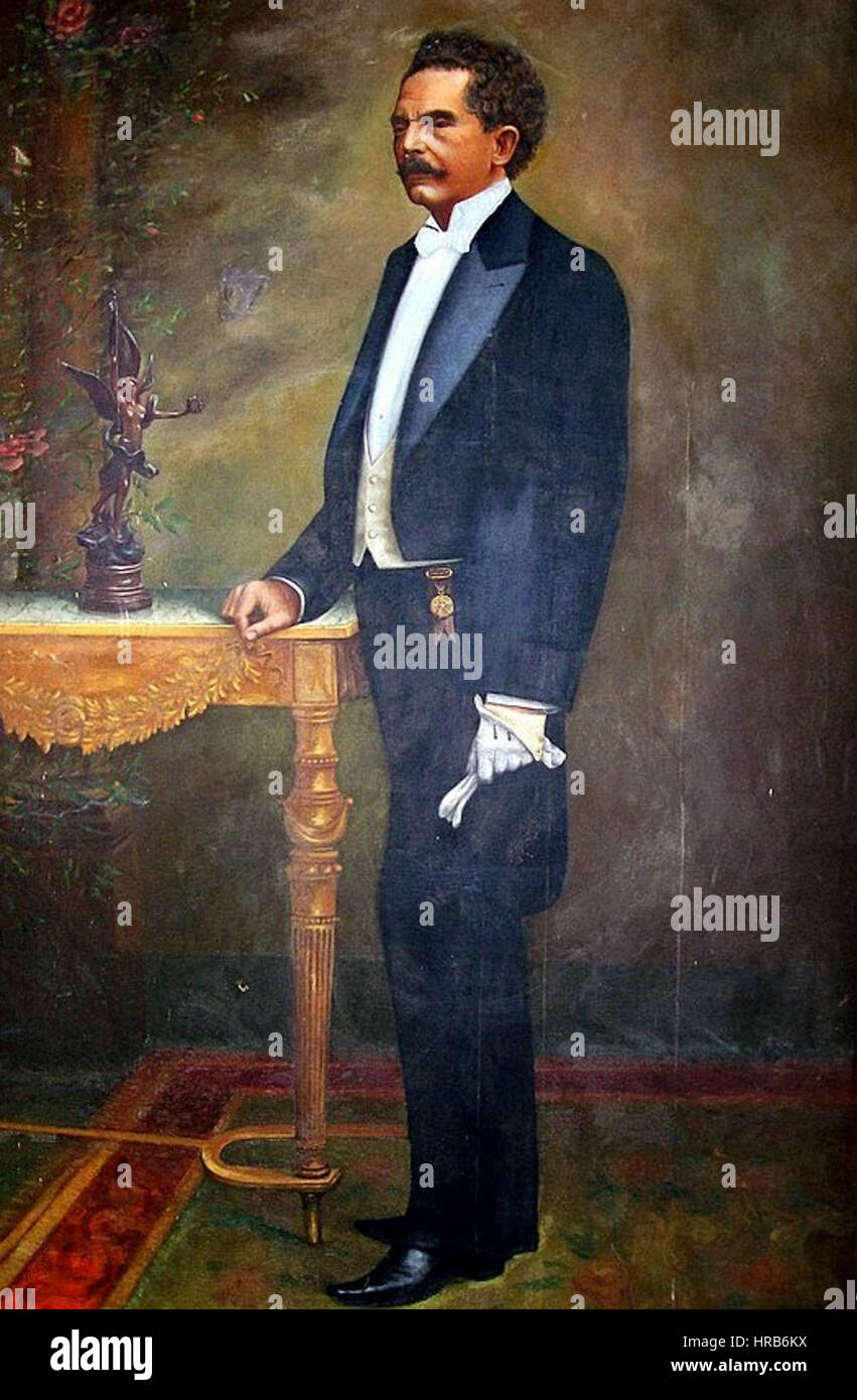 Retrato do Pinheiro Machado Senador Banque D'Images