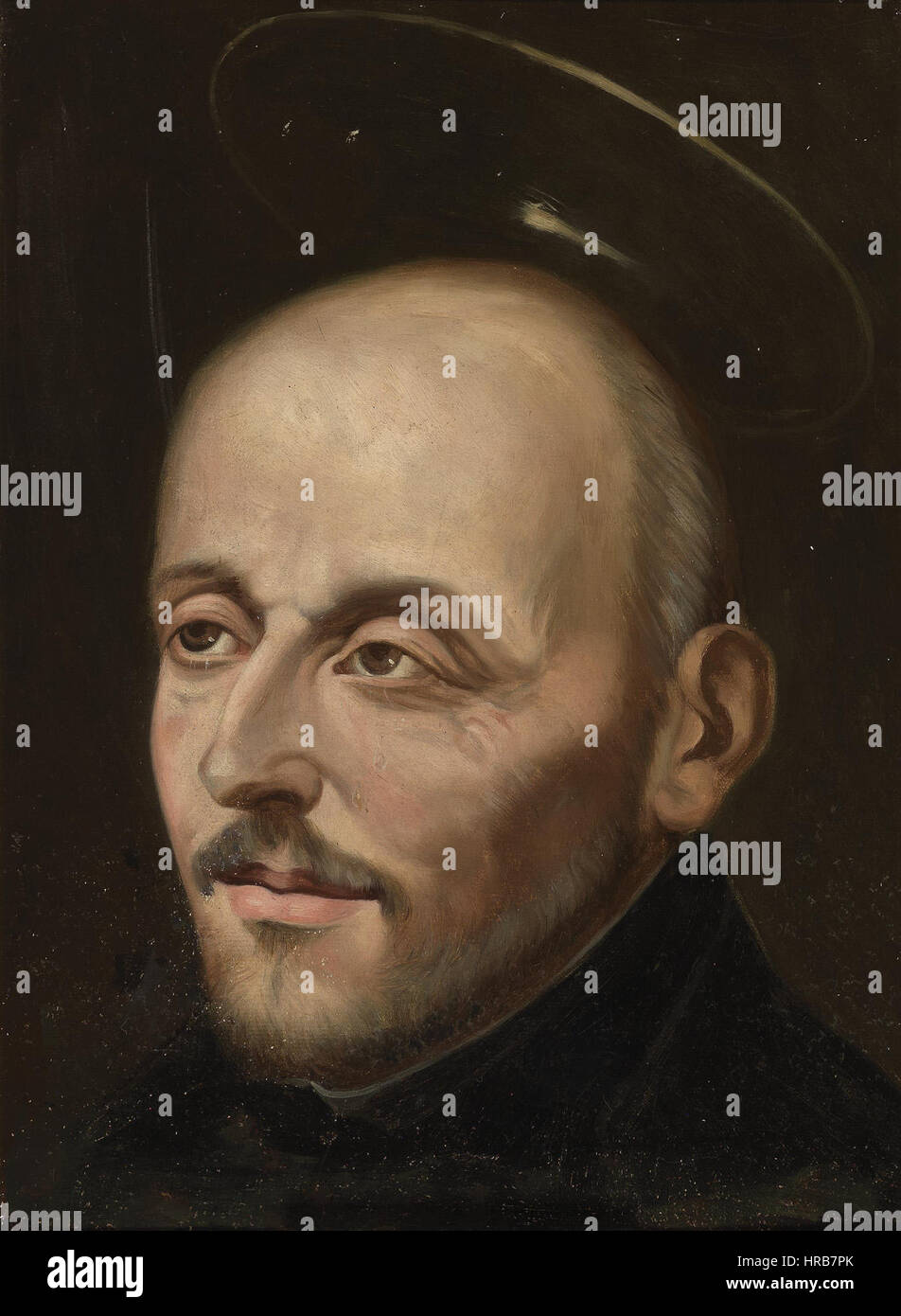San Ignacio de Loyola (Museo del Prado) Banque D'Images