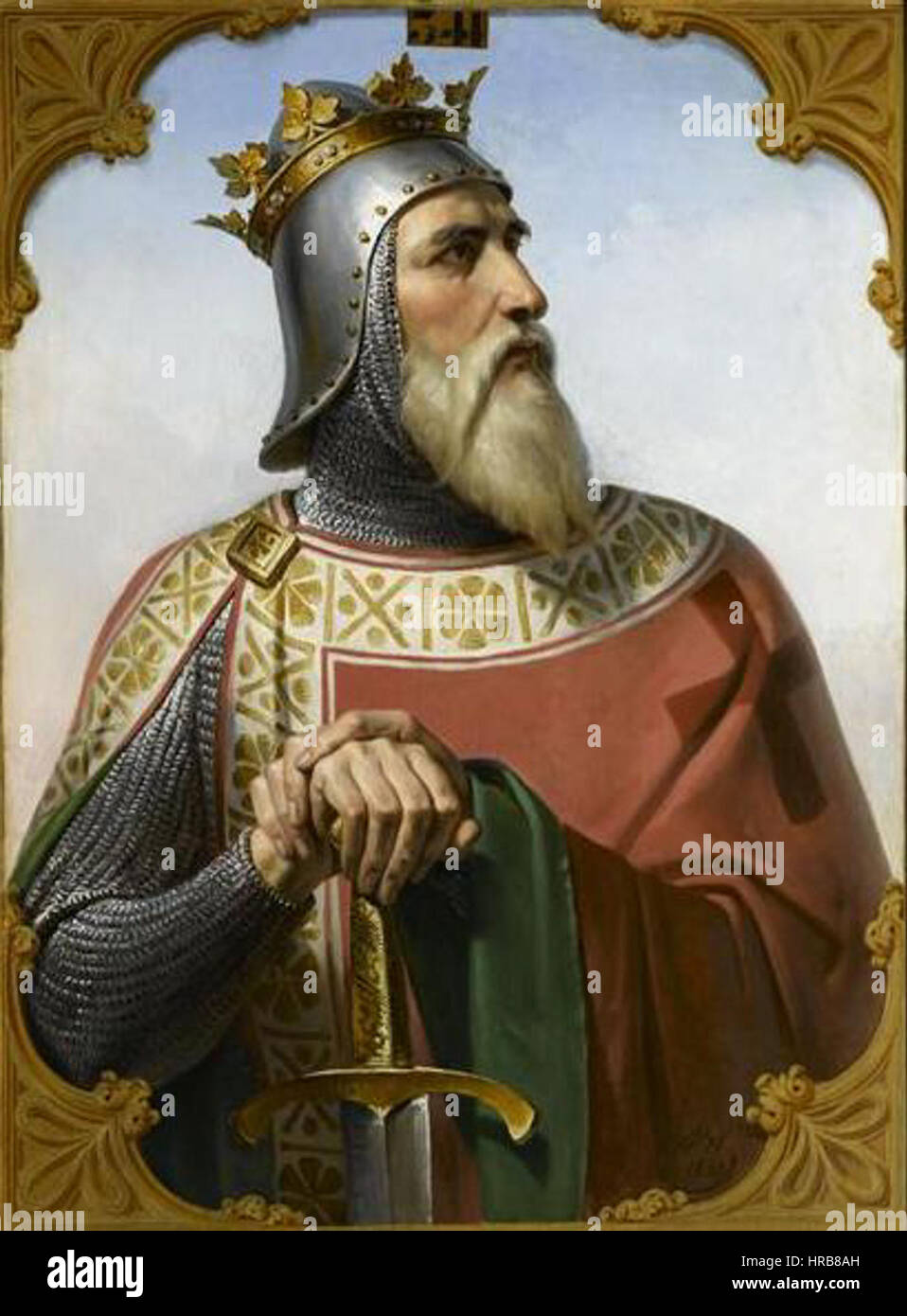 Robert Guiscard (par Merry-Joseph Blondel) Banque D'Images