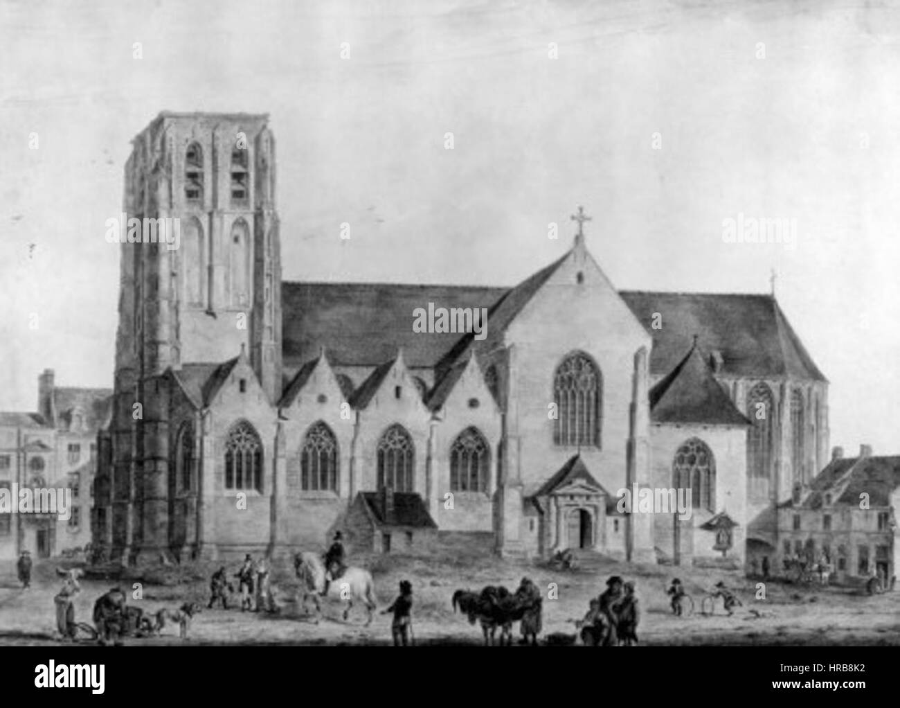 SintGoriksBrussel Banque D'Images