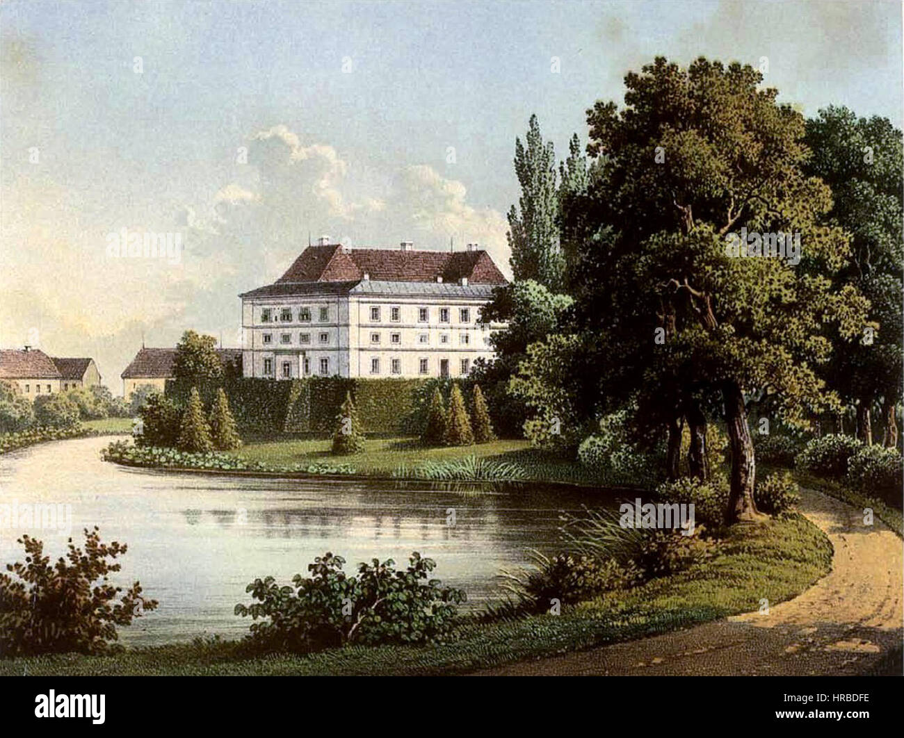 Stephanshayn Rittergut Sammlung Duncker Banque D'Images