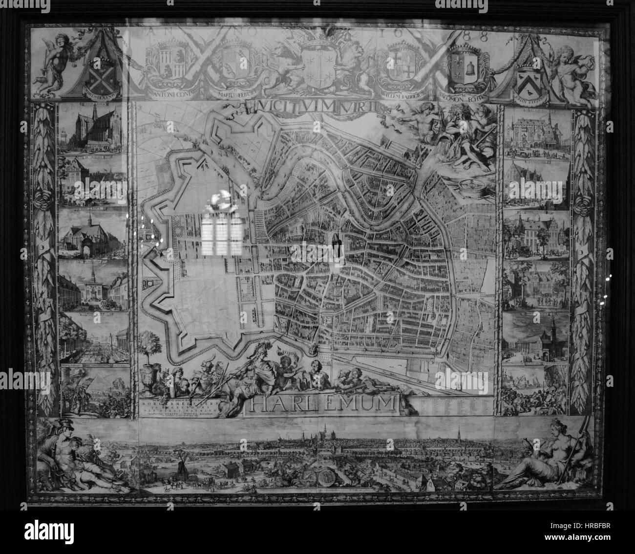 SintBavo-carte Banque D'Images