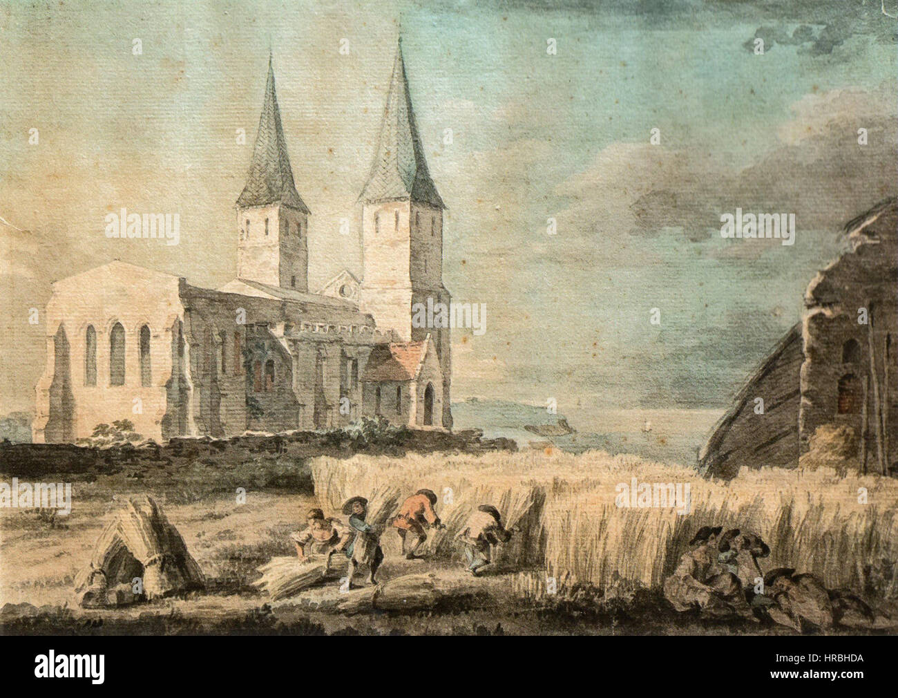 Reculver Sullivan 1755 Banque D'Images