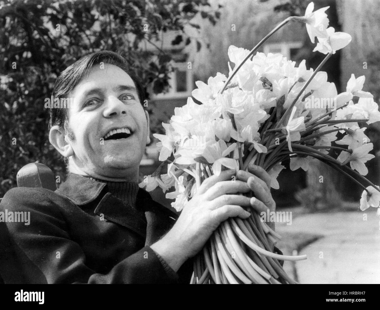 Norman Wisdom acteur anglais en 1972 Banque D'Images