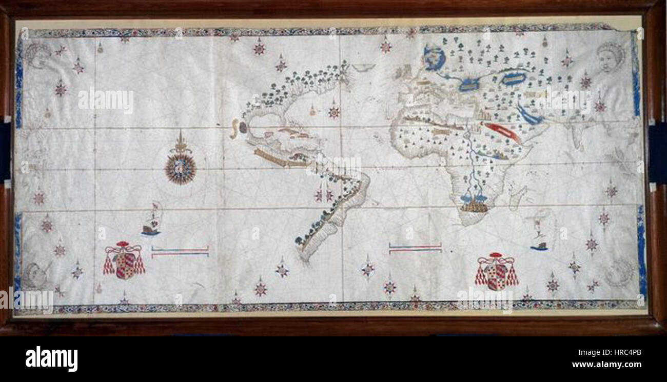 Salviati Planisphère Banque D'Images