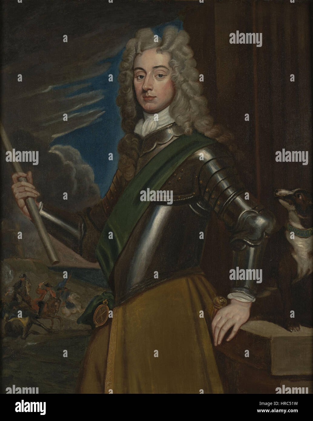 John Dalrymple 2e comte de Stair (1673-1747) Général et diplomate Banque D'Images