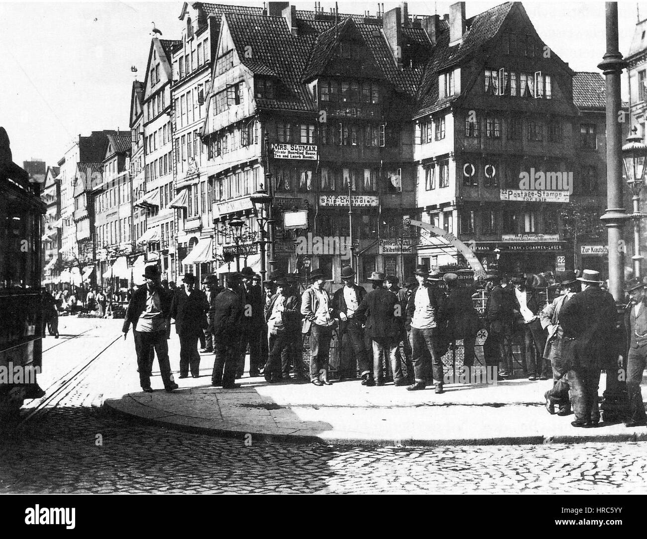 Schauerleute par Hamann Banque D'Images