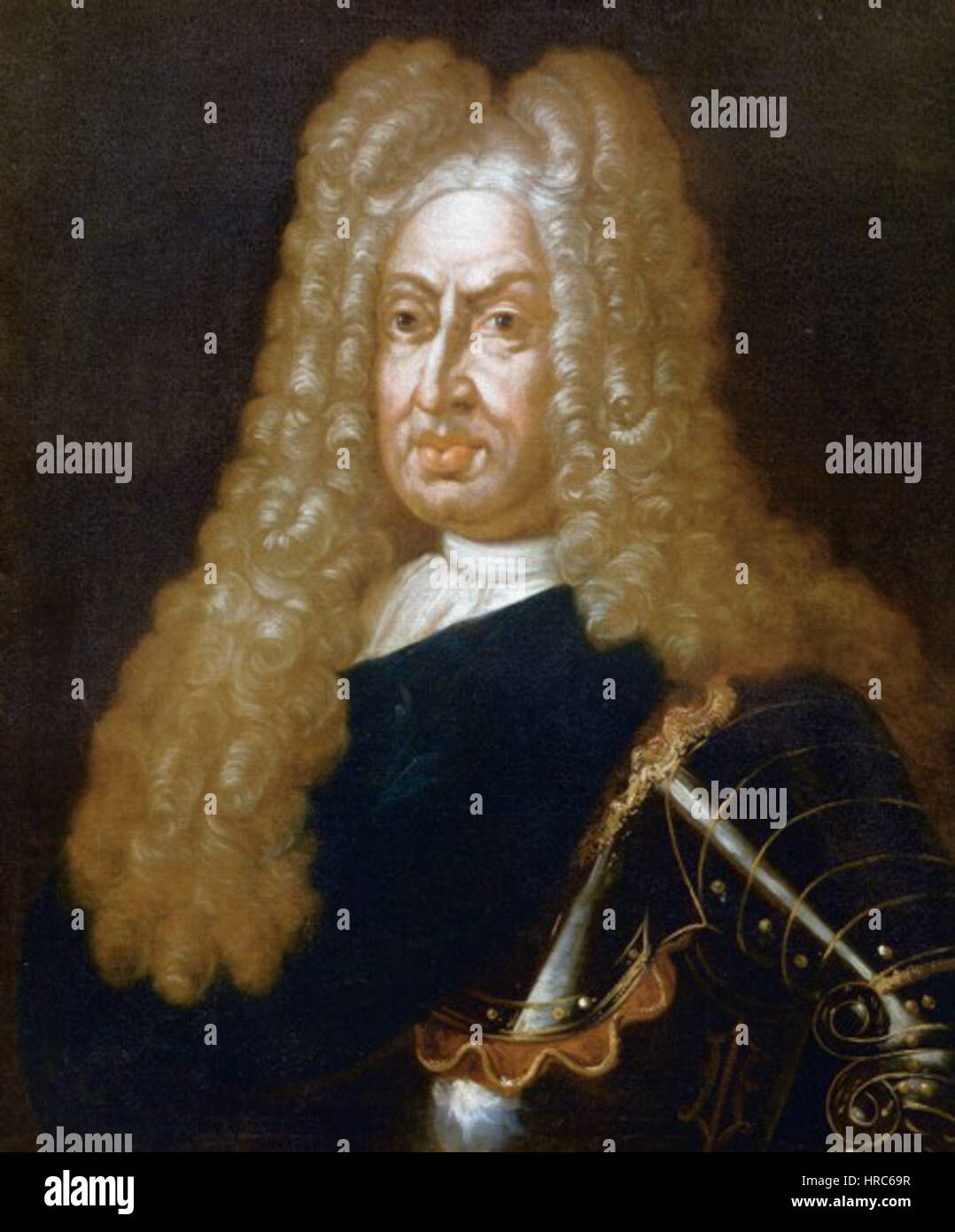 Ritratto di Giangastone de' Medici Banque D'Images