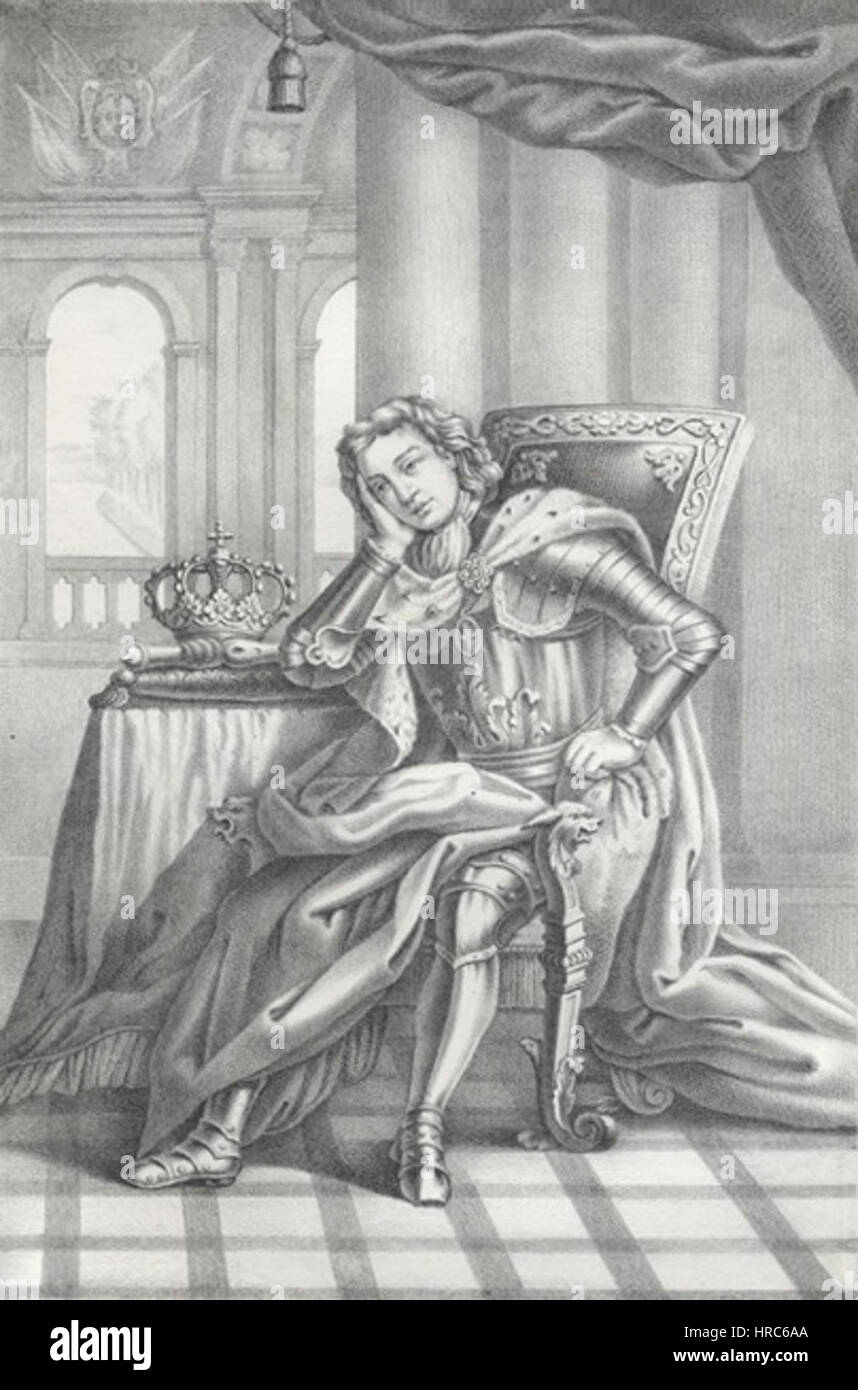 Serrano - Alfonso VI de Portugal Banque D'Images