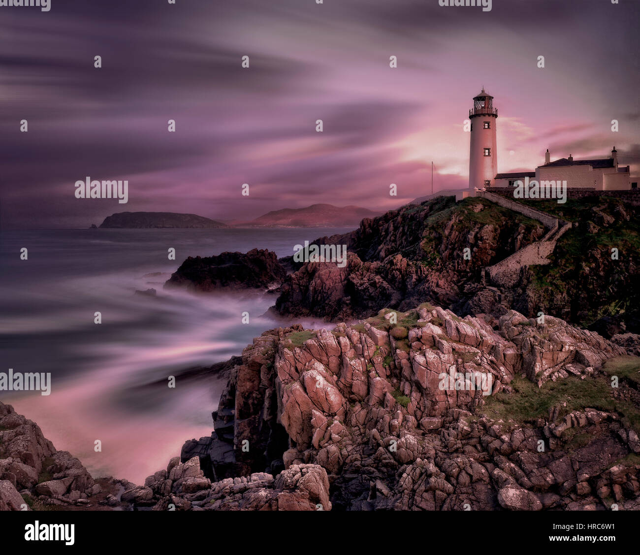 IE - CO.DONEGAL : Fanad Head Lighthouse Banque D'Images