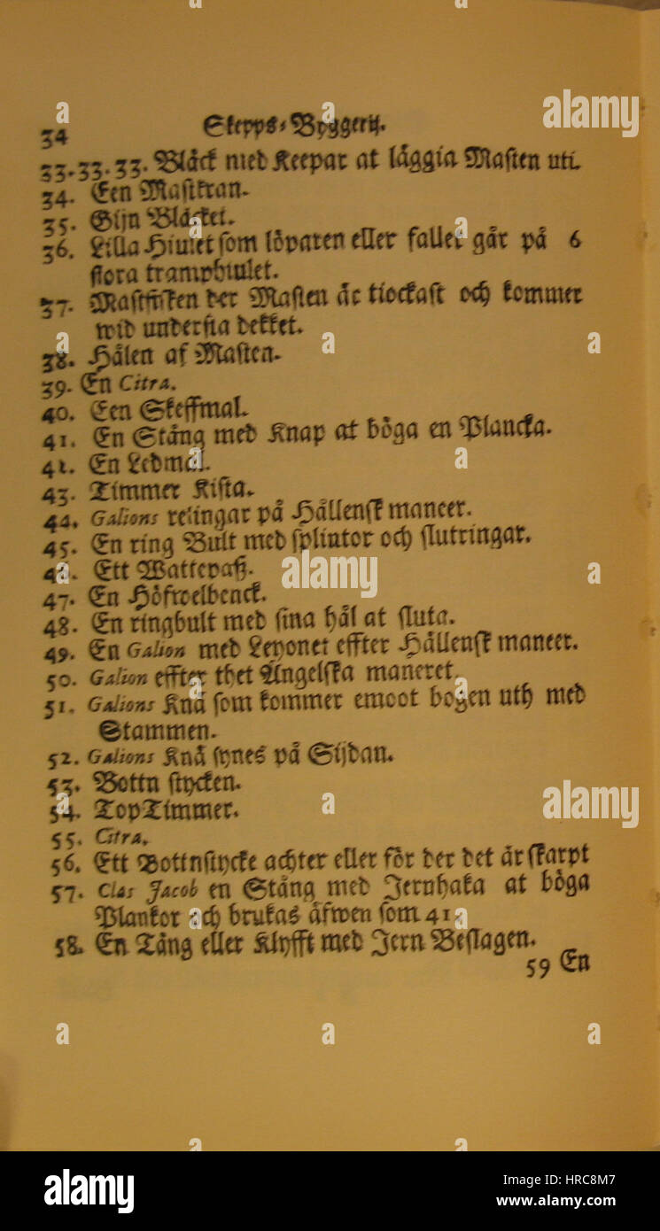 SkepsByggerij-p 36 Banque D'Images