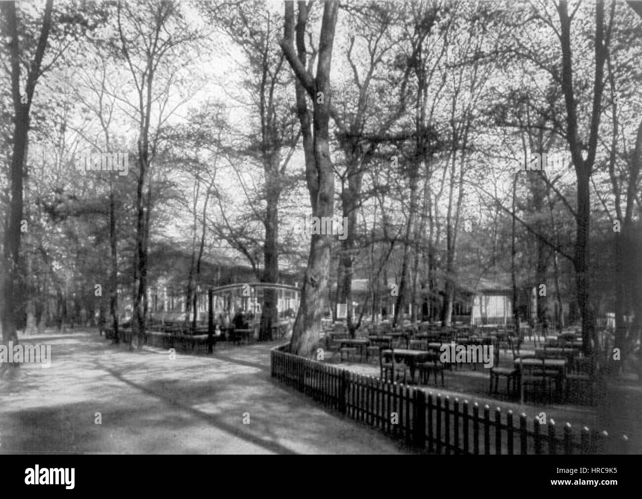 Leipzig 1890 Schweizerhaeuschen Banque D'Images