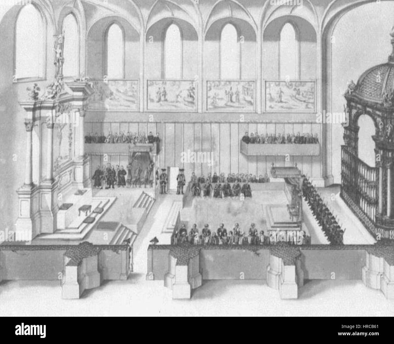 N'koronacji Przygotowania Banque D'Images