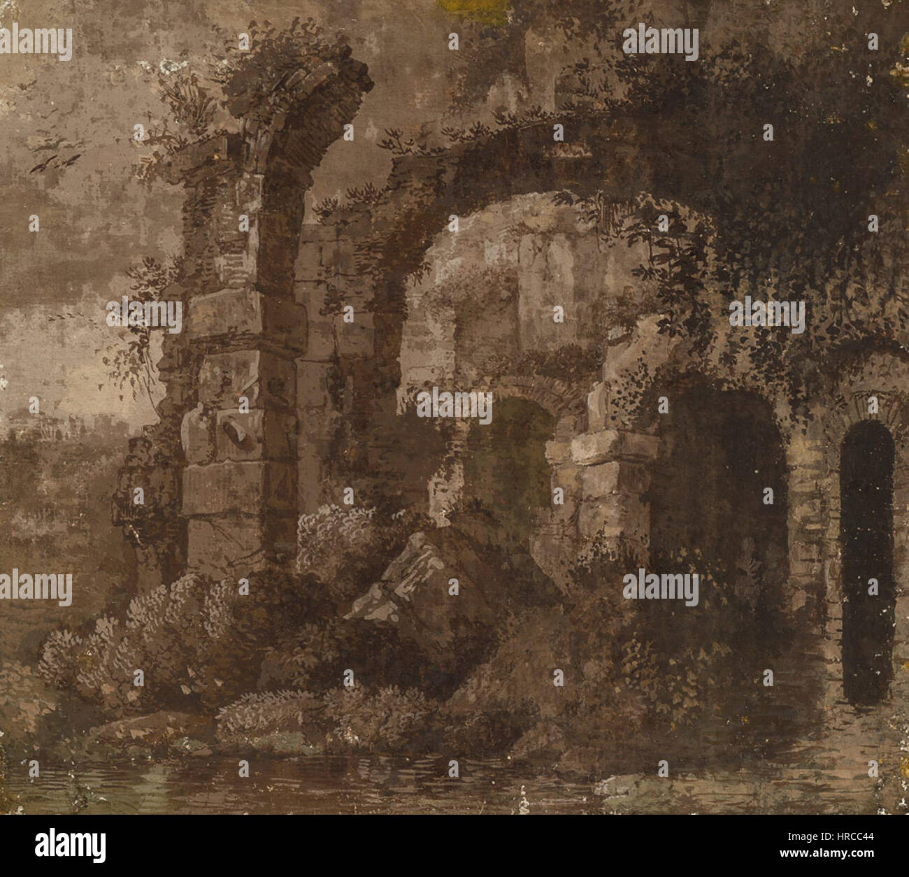 Les ruines du Mont Palatin à Rome représentent les vestiges d'anciens palais romains, temples et structures. Ce site historique offre un aperçu de la grandeur du passé impérial de l'Empire romain. Banque D'Images