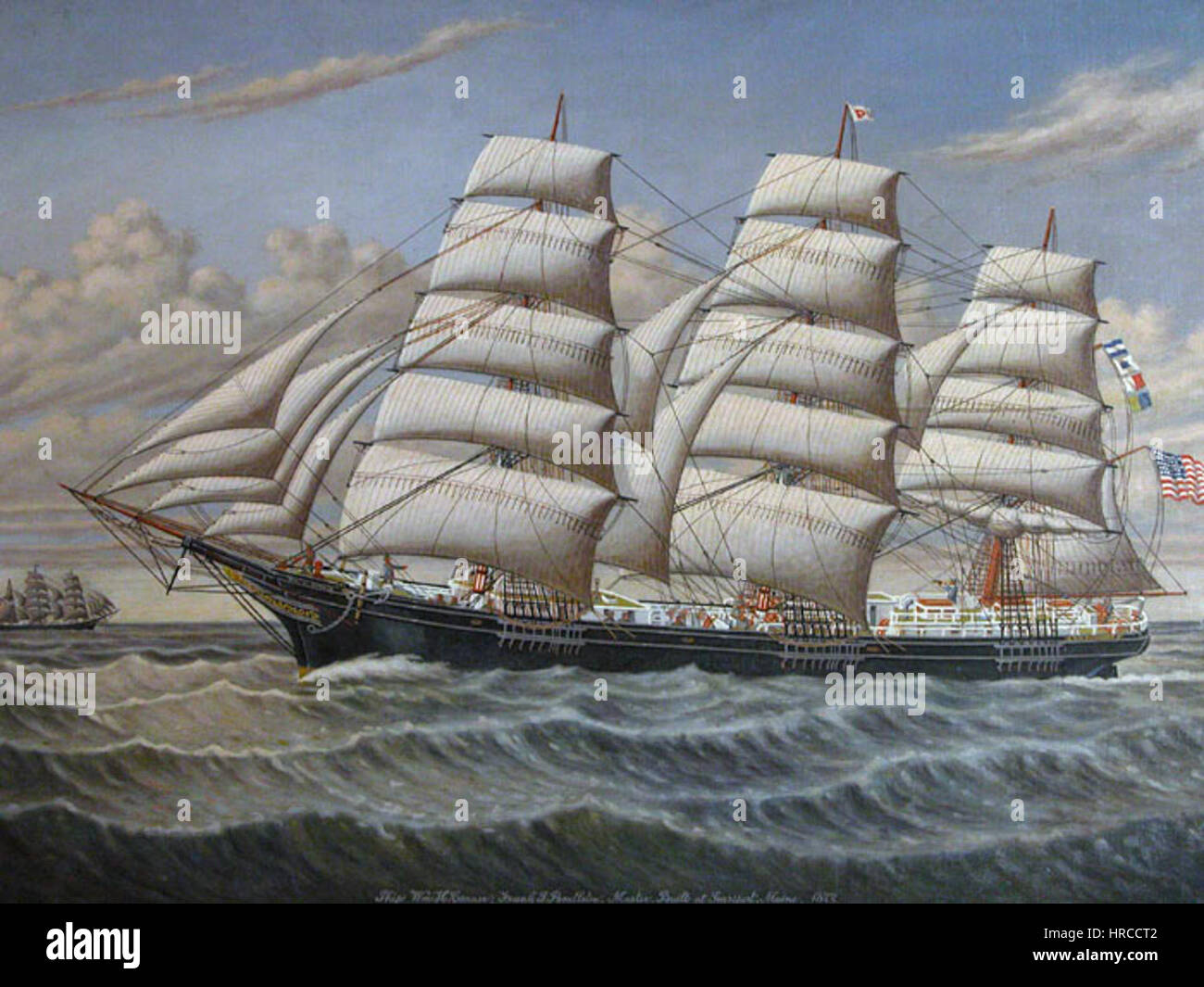 Navire william h conner Banque D'Images