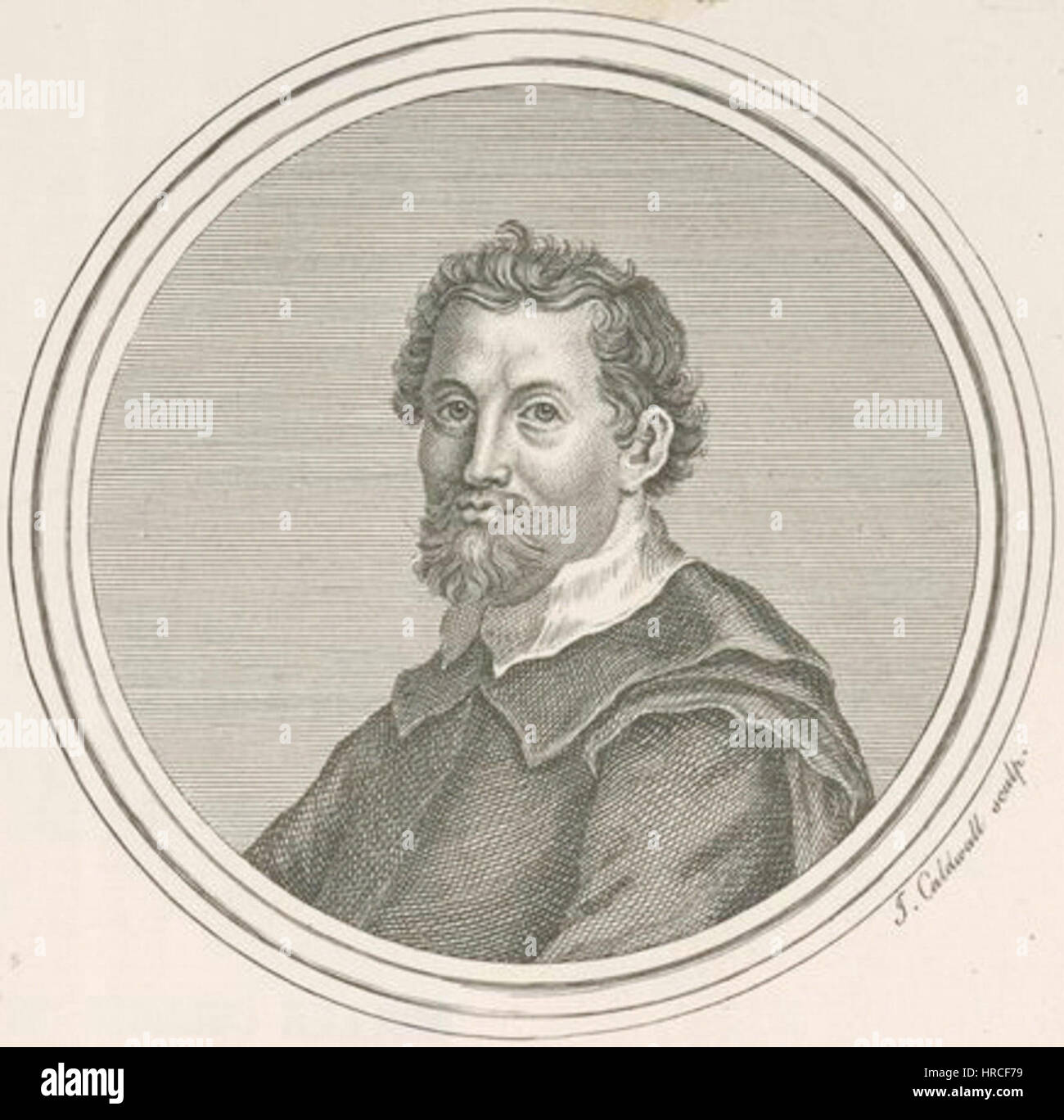 Ruggiero Giovannelli par James Caldwall Banque D'Images