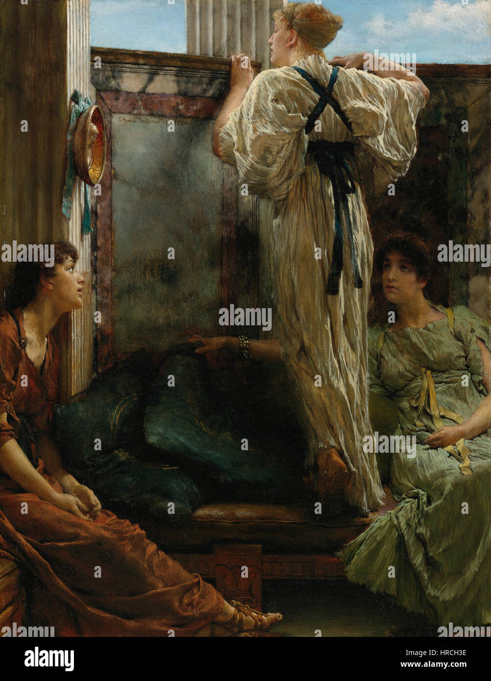 Sir Lawrence Alma-Tadema - Qui est-ce Banque D'Images