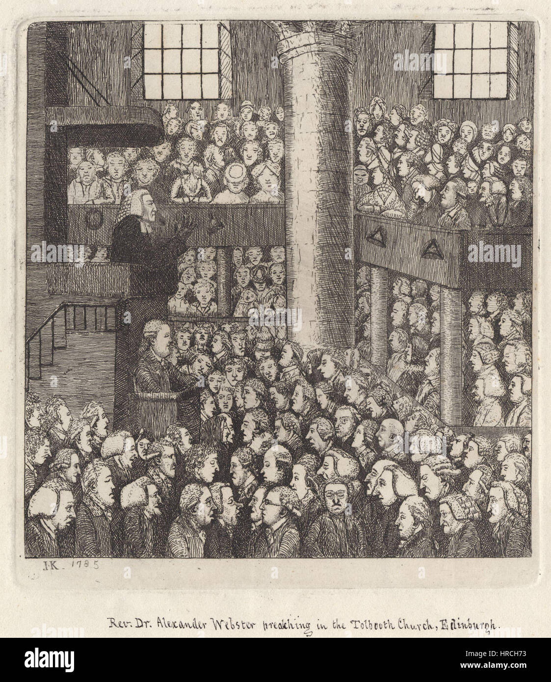 Alexander Webster par John Kay Banque D'Images