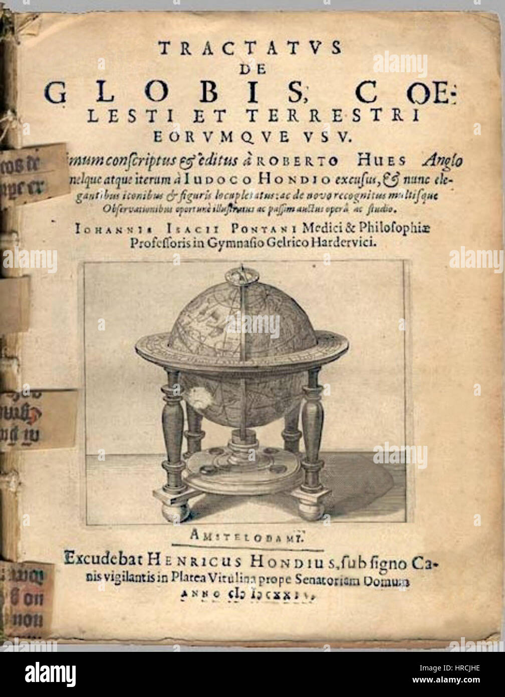 RobertHues-TractatusdeGlobis-1634 Banque D'Images
