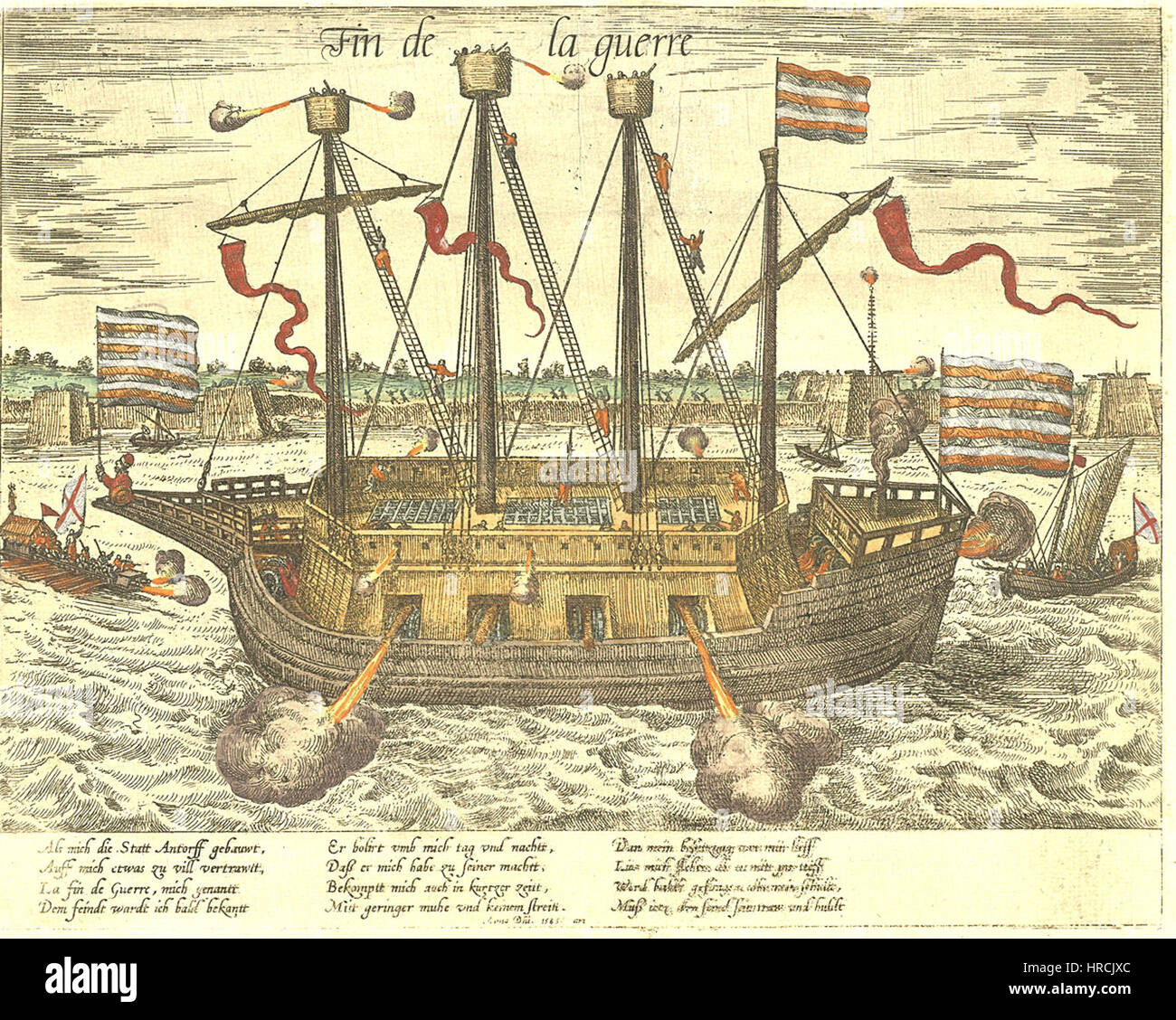 Schip Fin de la guerre Banque D'Images