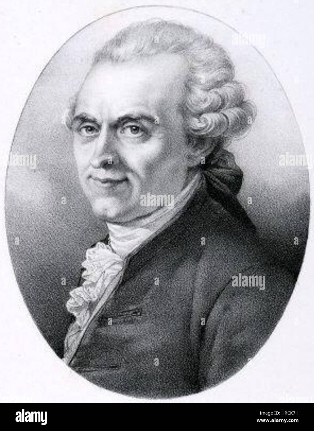 Sedaine par Henri Grevedon après Jacques-Louis David Banque D'Images