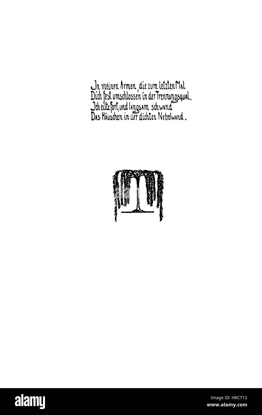 « Dir S2248 » de Heinrich Vogeler est une œuvre qui combine des éléments symboliques avec une composition expressive. La pièce est connue pour sa profondeur émotionnelle et son utilisation éclatante de la couleur, reflétant l’approche distinctive de l’artiste au début du XXe siècle Banque D'Images