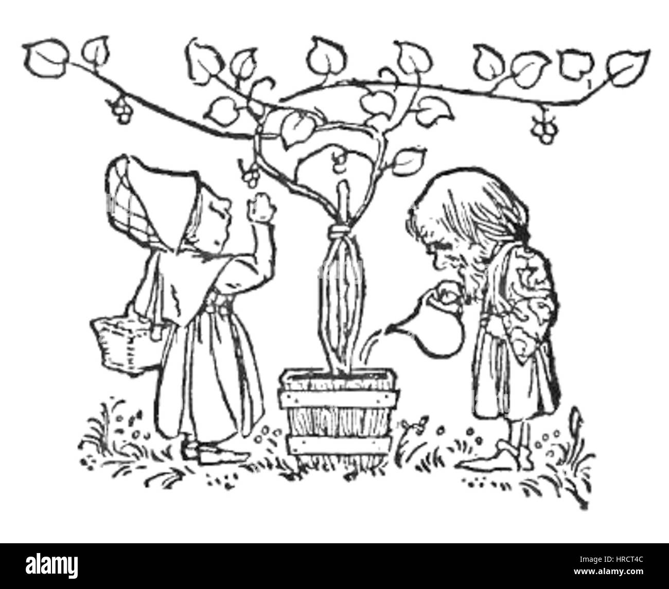 L'illustration à la page 272 dans de Grimm contes (Edwardes, Bell) Banque D'Images