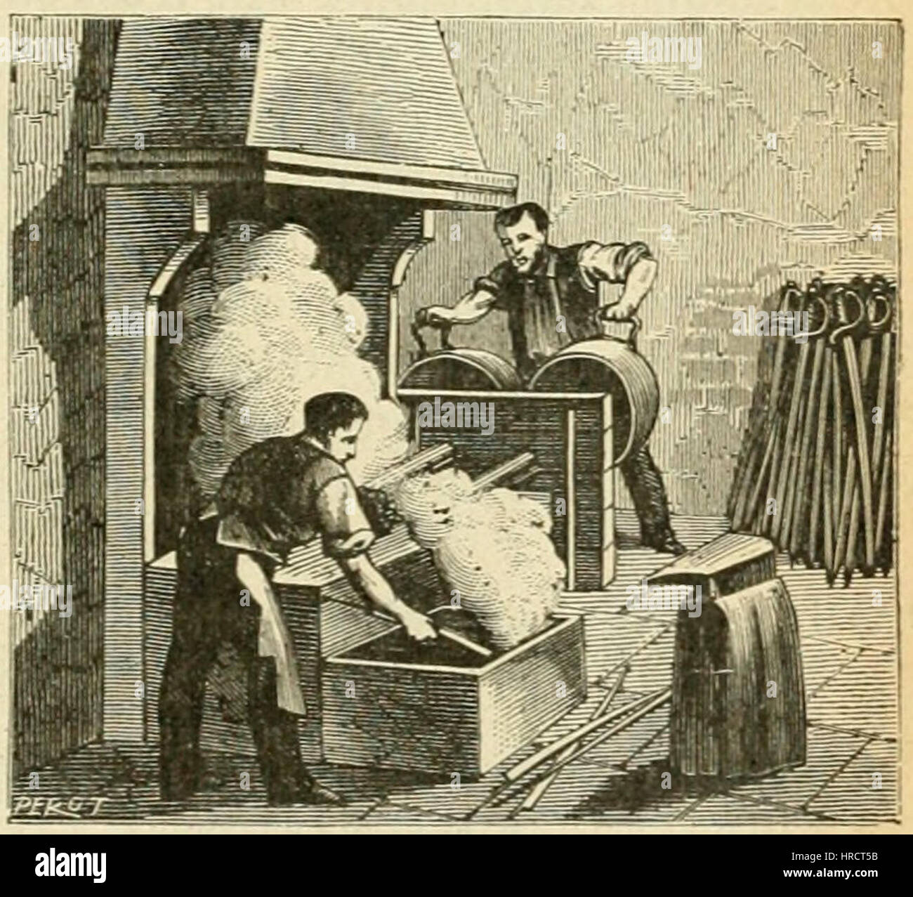 G. Bruno - Le Tour de la France par deux enfants p159 Banque D'Images