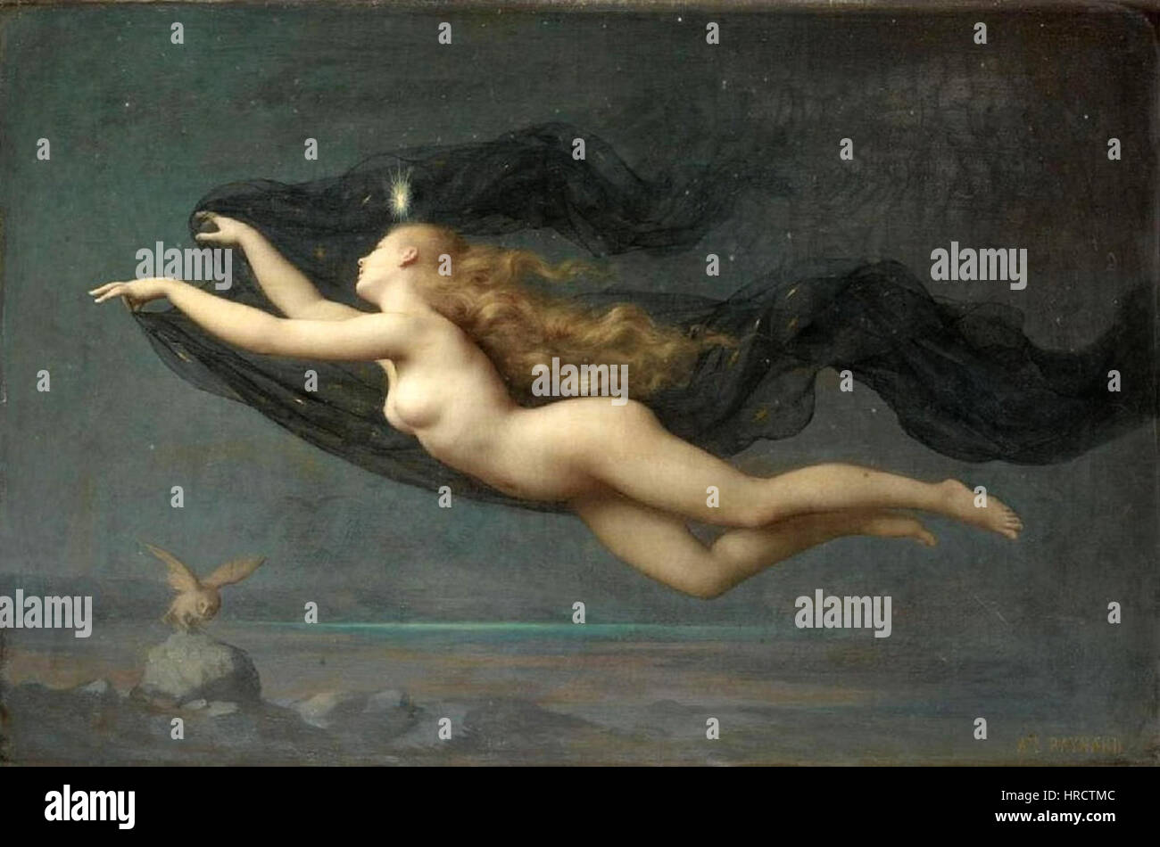 Nuit d'Auguste Raynaud Banque D'Images