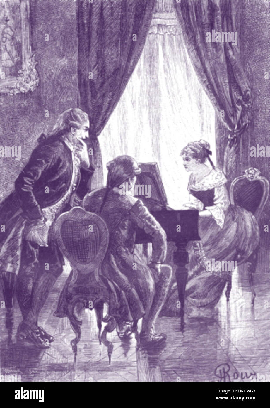 'La Fuite en France' par George Roux 11 Banque D'Images