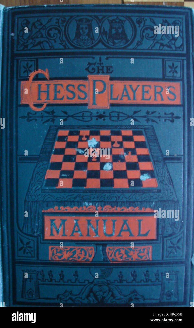 Gossip Chess-Player's Manual Banque D'Images