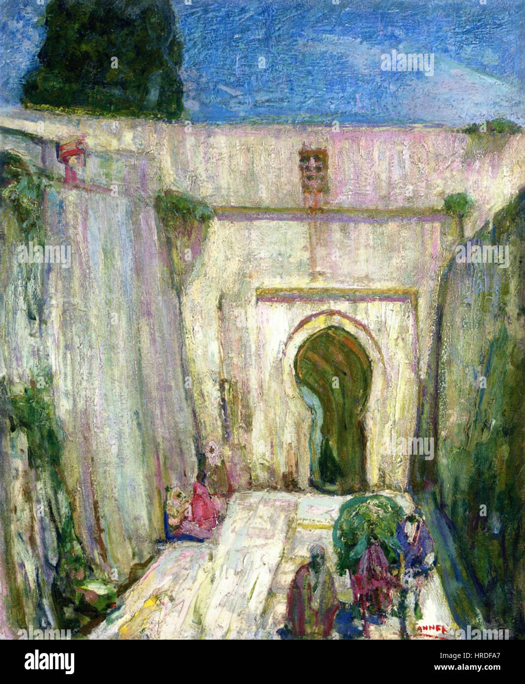 Henry Ossawa Tanner - Midi, Tanger (c.1912-13) Banque D'Images