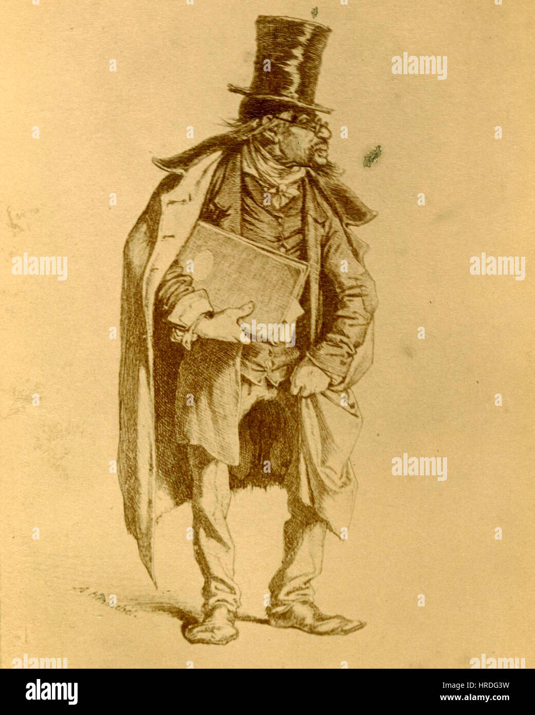 Albert Mahin. Rabbiner Banque D'Images