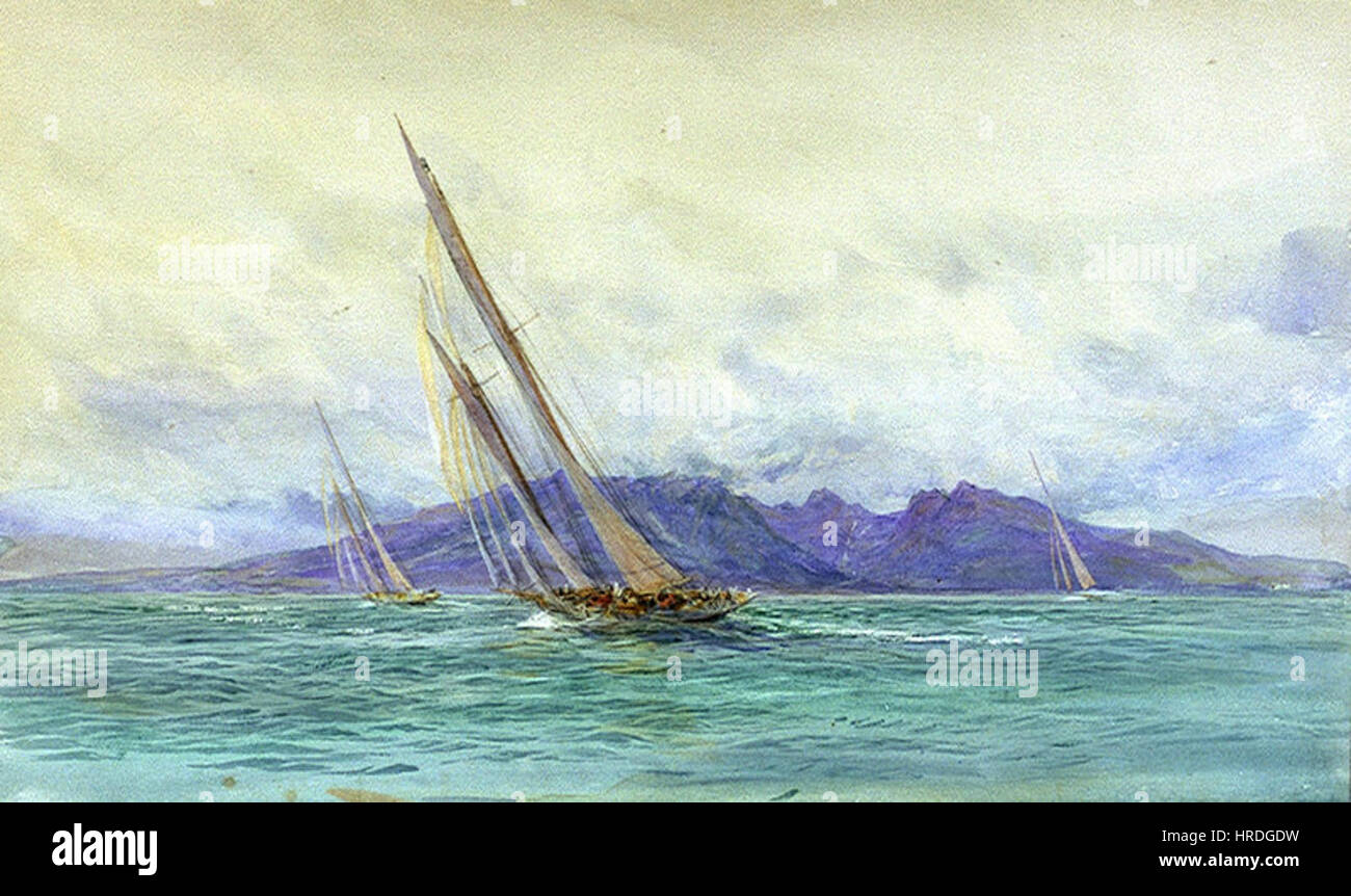 William Lionel Wyllie Arran 2 Banque D'Images