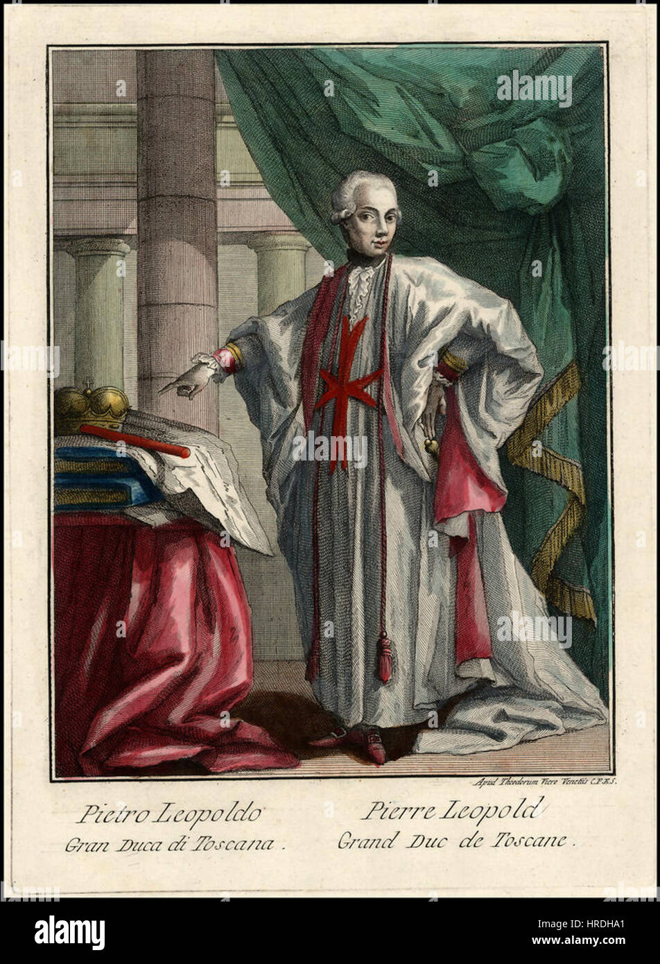Je Leopoldo Granduca di Toscana Banque D'Images