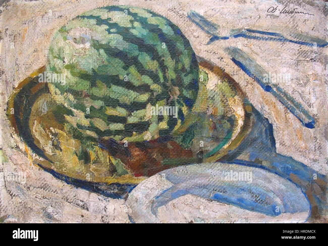 Damian Shibniov 1920 Watermelon Banque D'Images