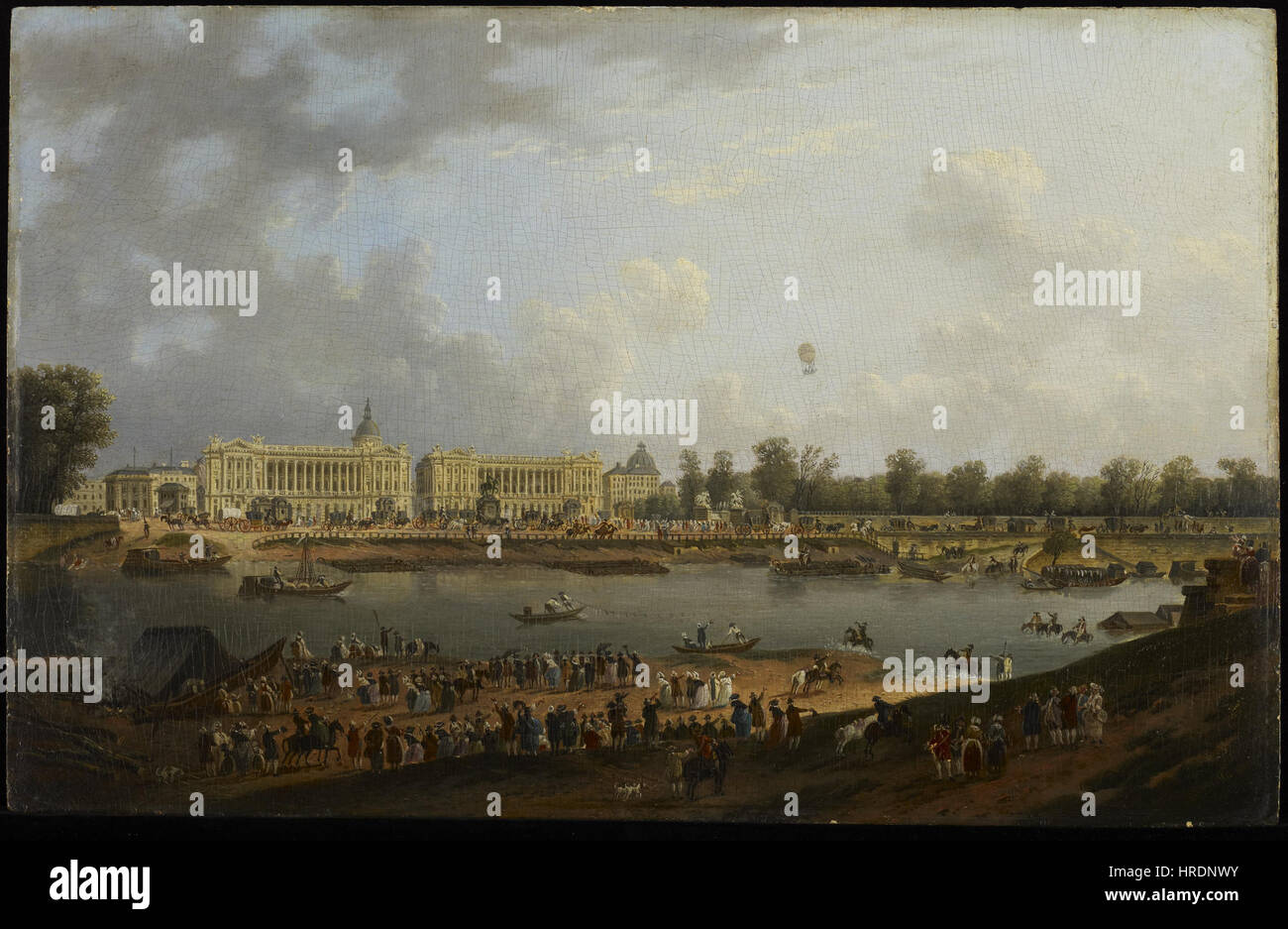 Attribué à Pierre Antoine de Machy - Place de la Concorde - 45,22 - Minneapolis Institute of Arts Banque D'Images