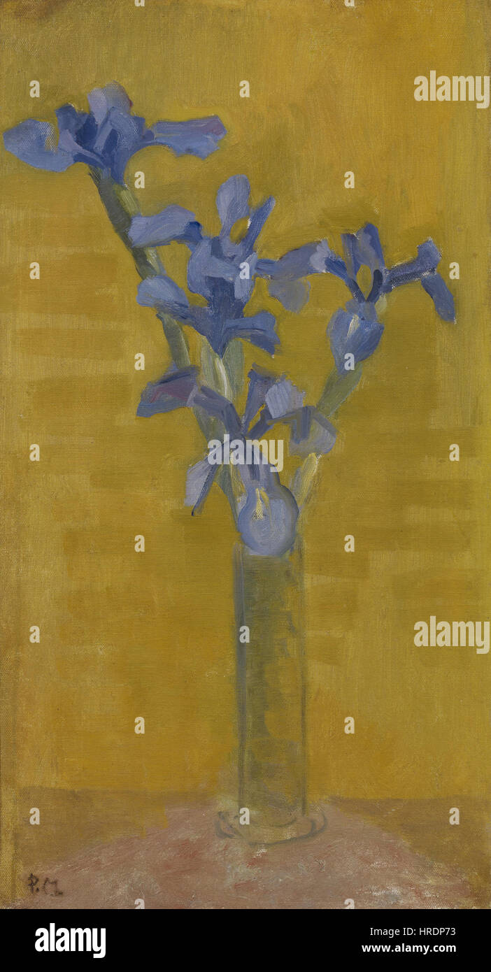 Piet Mondrian - Iris - 92.85.3 - Minneapolis Institute of Arts Banque D'Images