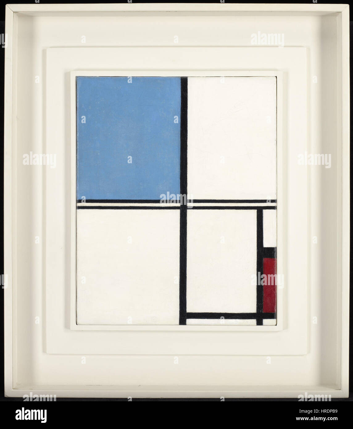 Piet Mondrian - Composition avec bleu et rouge - 75,83 - Minneapolis Institute of Arts Banque D'Images