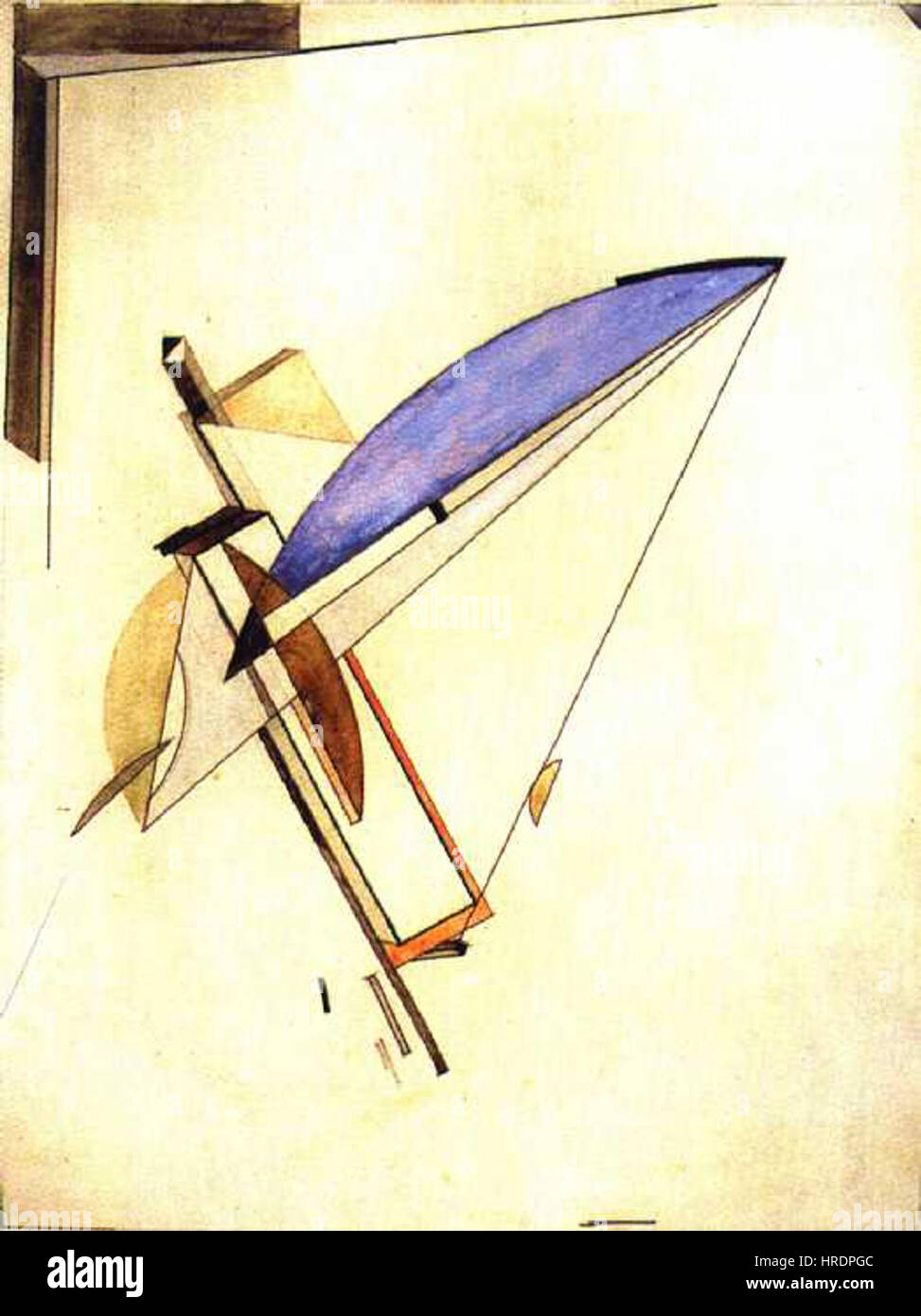 El Lissitzky 001 Banque D'Images