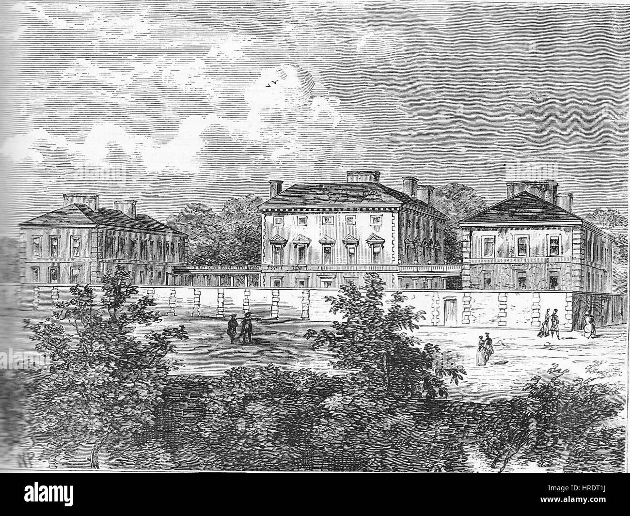 ChesterfieldHouse1760 Banque D'Images