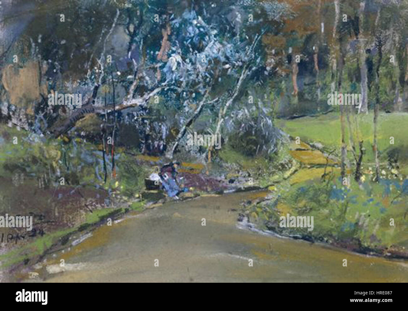 « Casciaro Pastel » est un dessin pastel doux et détaillé, mettant l’accent sur les ombres délicates et les transitions douces de lumière et de couleur. Le médium améliore la qualité éthérée du sujet, attirant l'attention sur l'utilisation habile des pastels. Banque D'Images