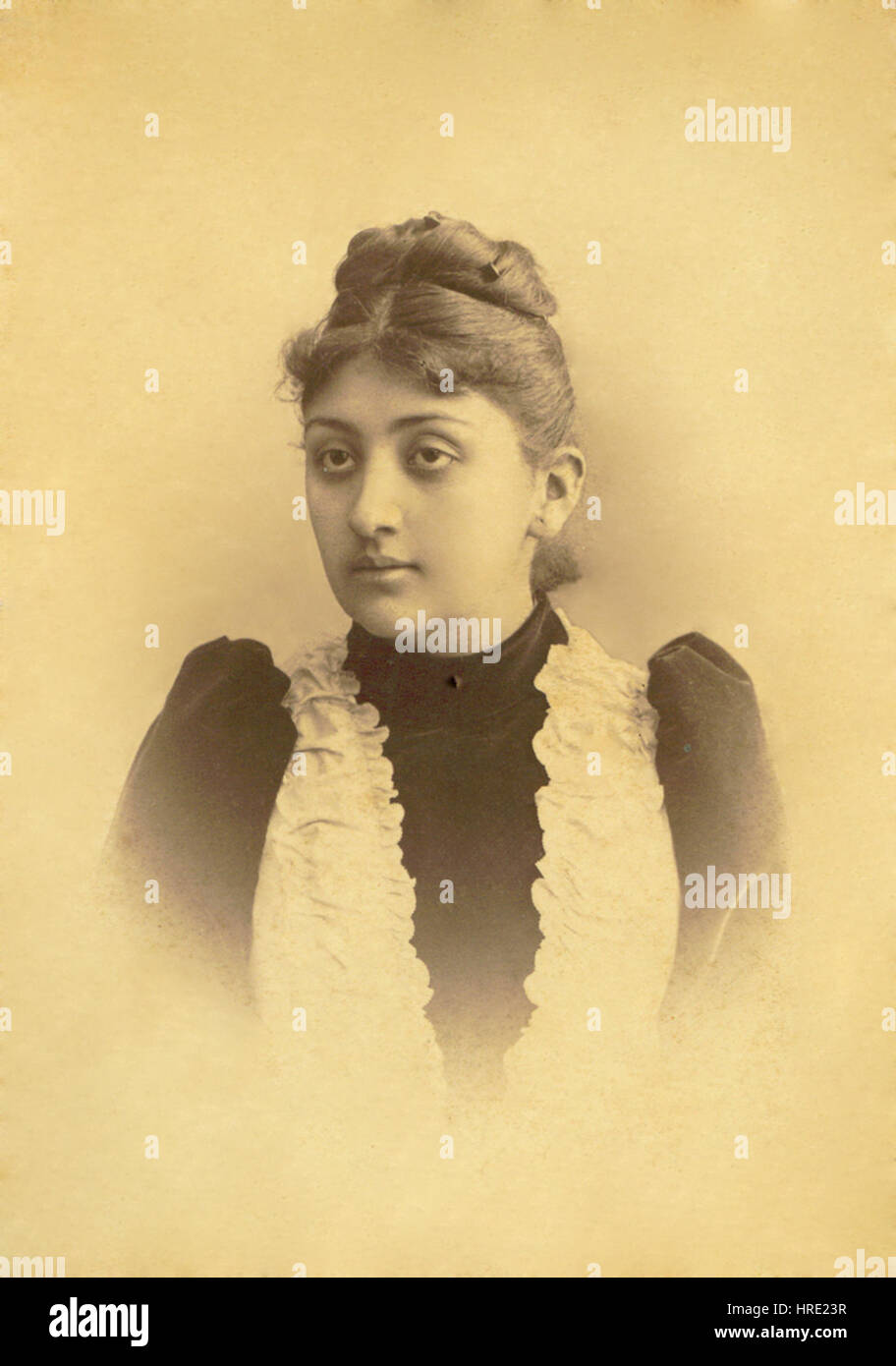 Anastasia (1869-1917) Bagration-Davitashvili Banque D'Images