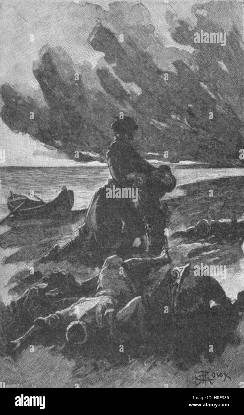 'La Merveilleuse Aventures du Capitaine Antifer' par George Roux 06 Banque D'Images