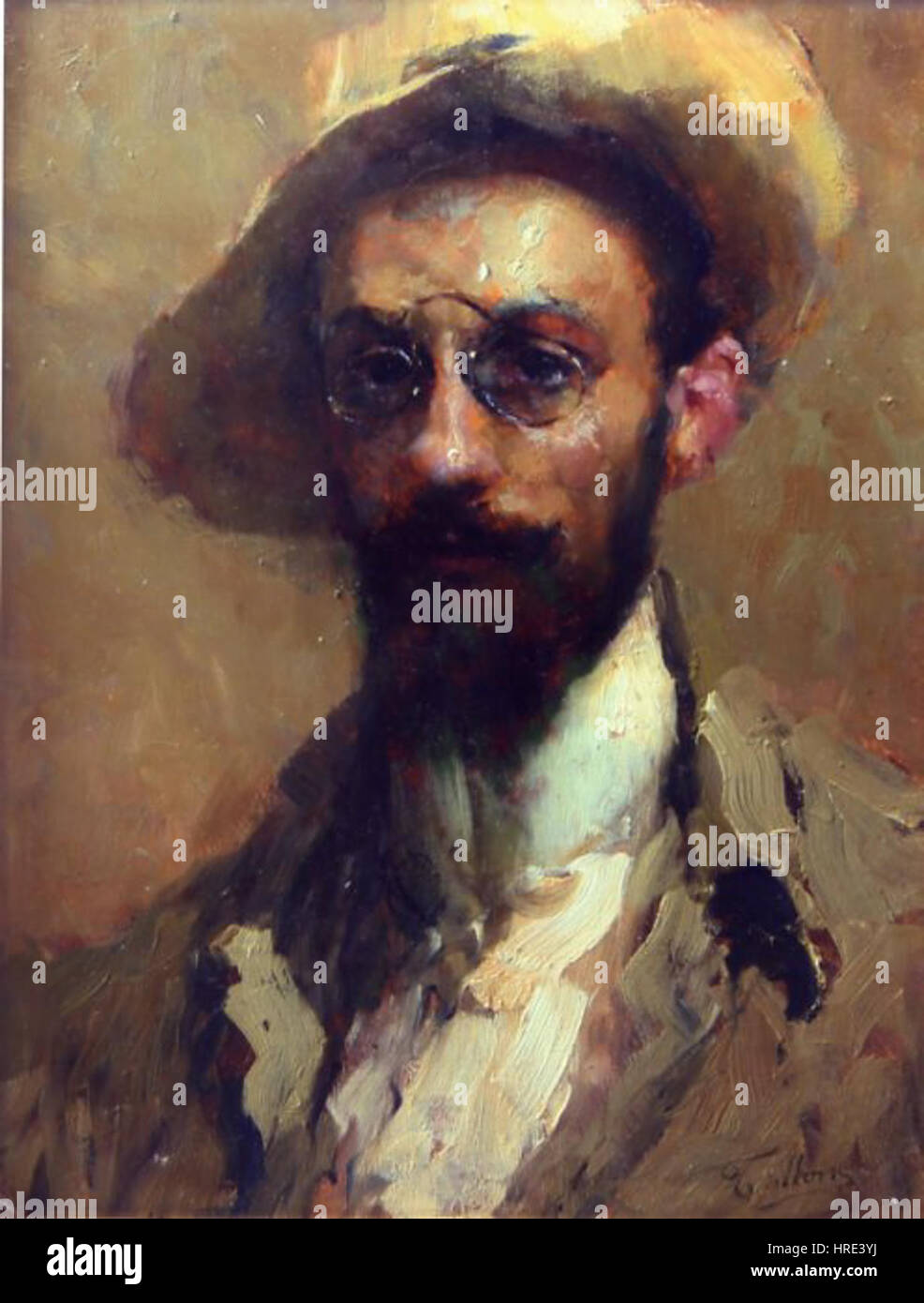 Cesare Tallone (1853-1919) Banque D'Images