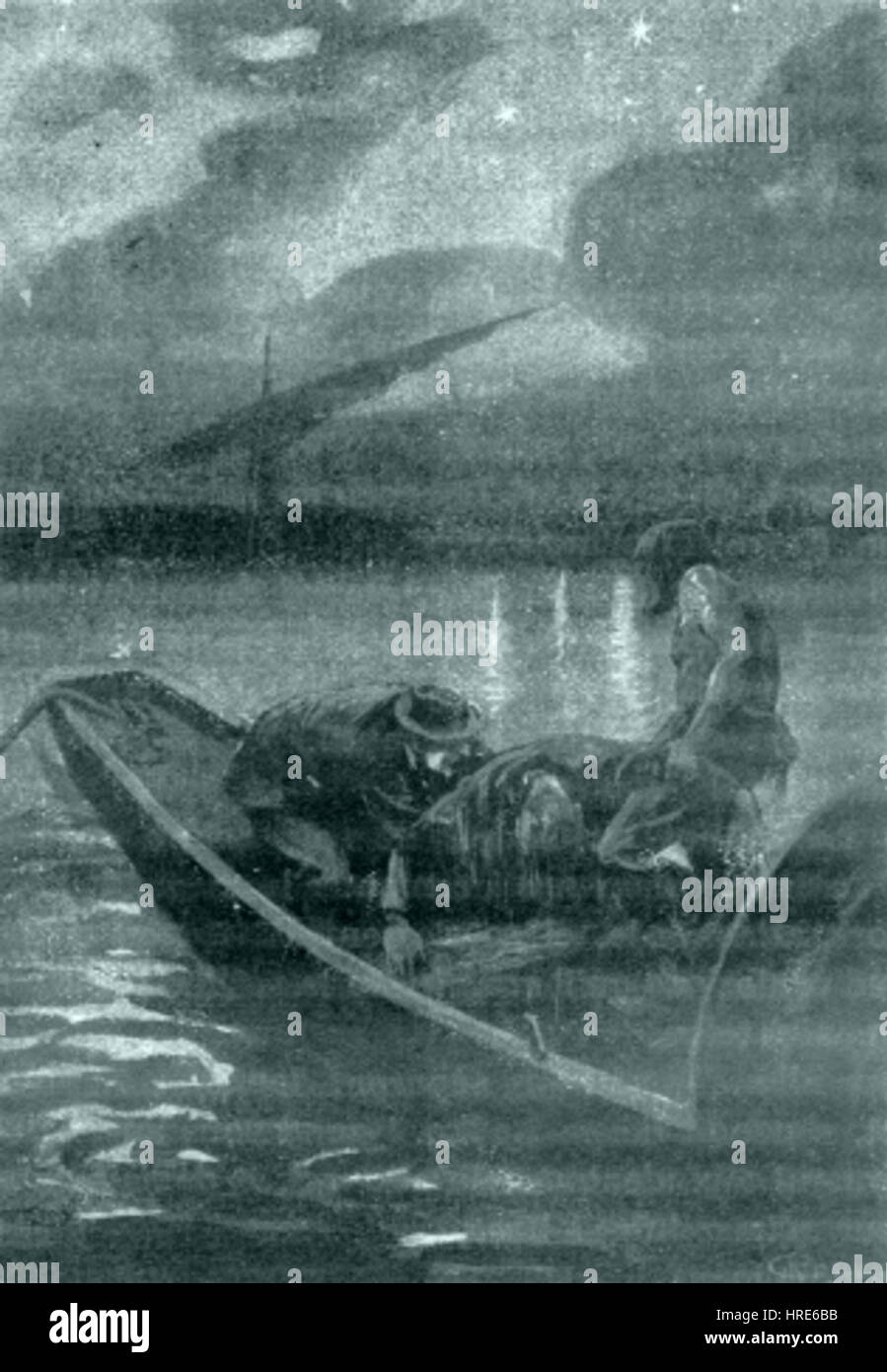 "Le pilote du Danube' par George Roux 34 Banque D'Images