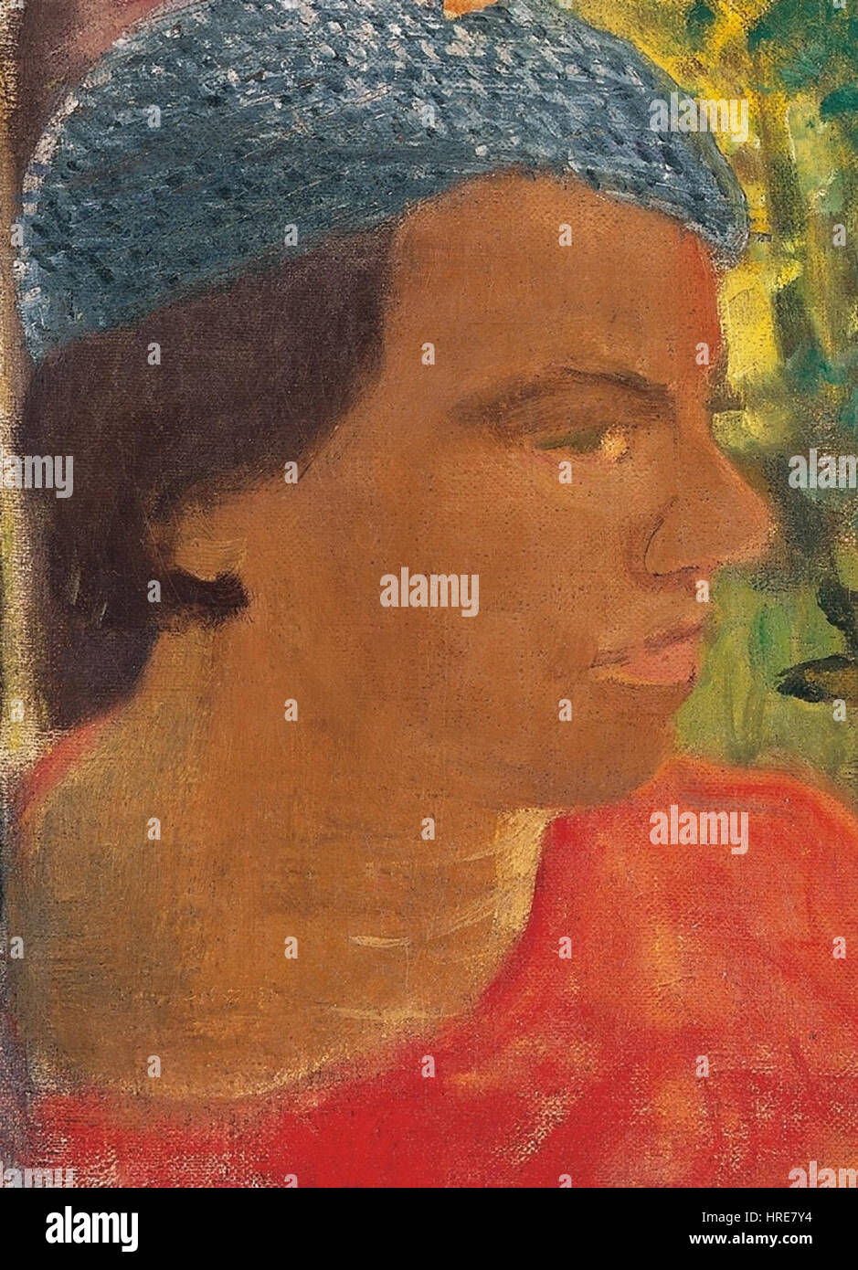 Derkovits La femme de l'artiste 1934 Banque D'Images